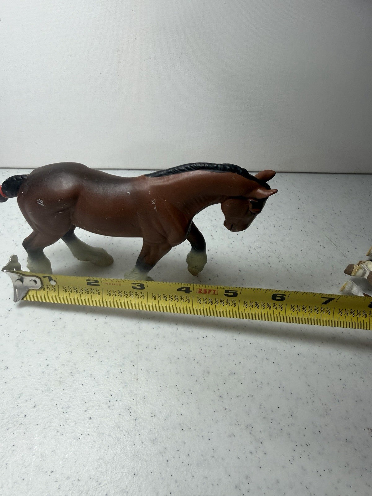 Vintage Britains Ltd 1970s Safari Ltd 2004 Clydesdale Horse Stallion Colt Lot 4