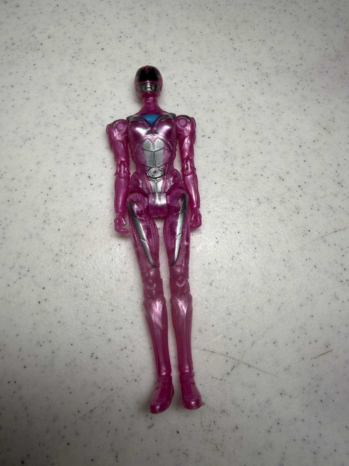 2017 Power Rangers Movie Red Ranger Pink Ranger Action Figure Lot of 2 Bandai