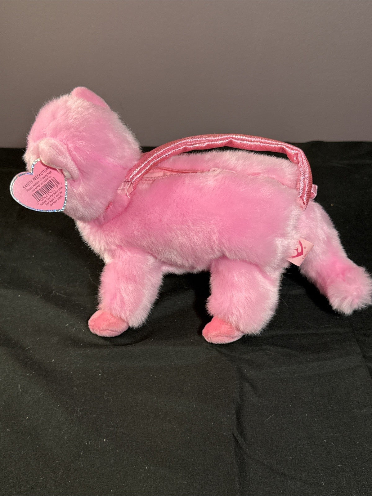 Ty Pinkys Persian Cat Purse Plush Pink Chic 2005 MWMT