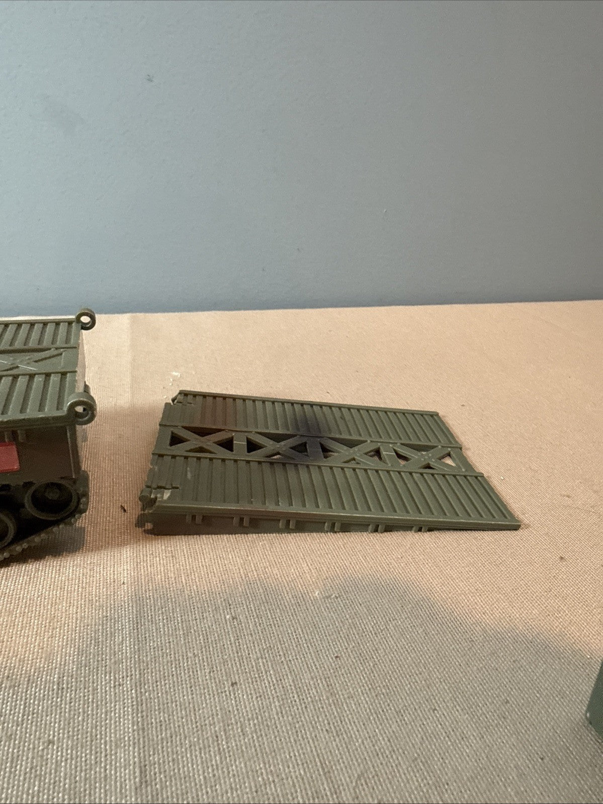 Vintage 1998 Boley Combat Zone Military Replacement Parts Lot Folding Bridge