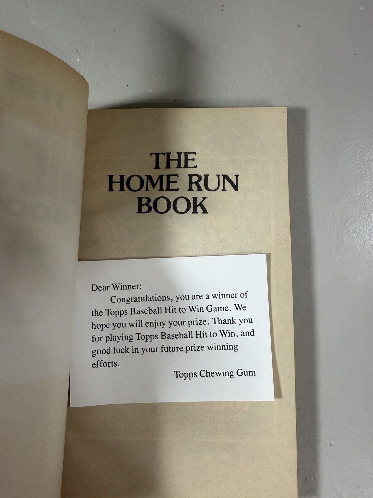 Vintage Lot of 3 Baseball Books 1991 Who's Who Topps Home Run Book Sports Stars⁠