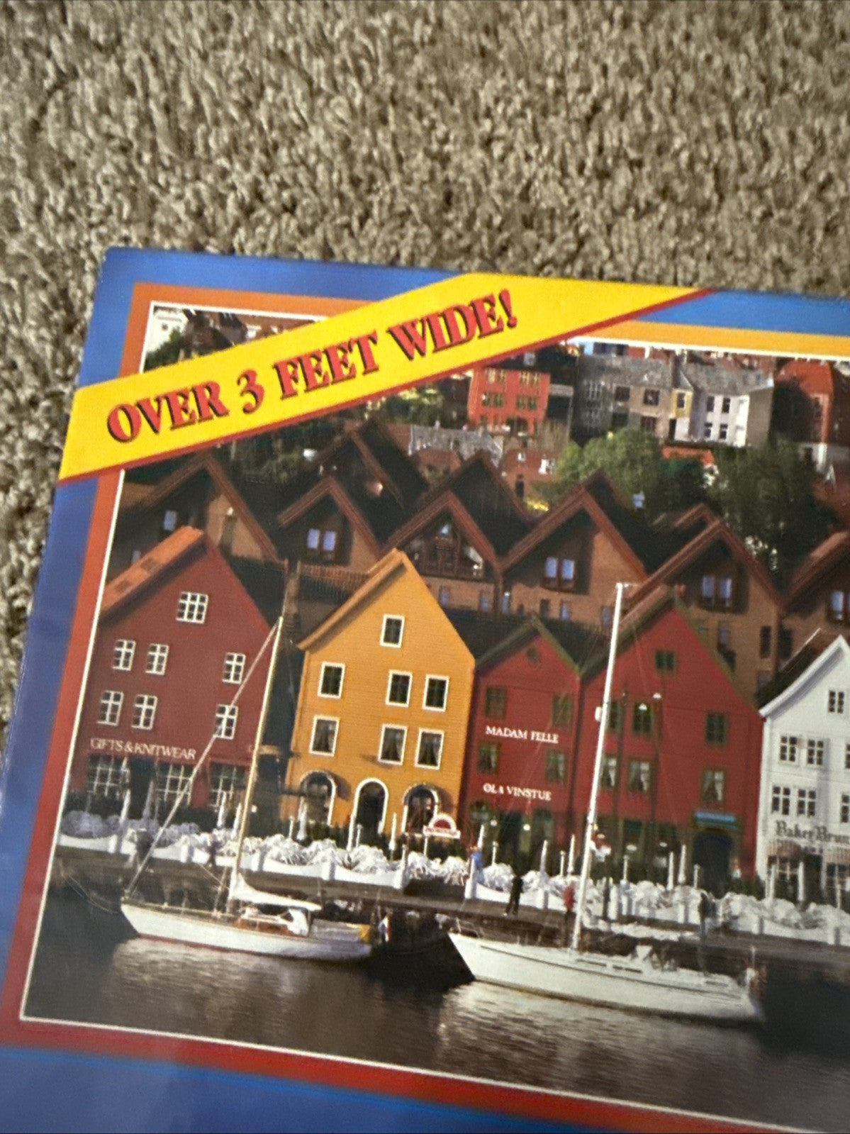 Vintage Panorama Jigsaw Puzzle Lot MB 750 Piece Long Shot Puppies 700 Piece