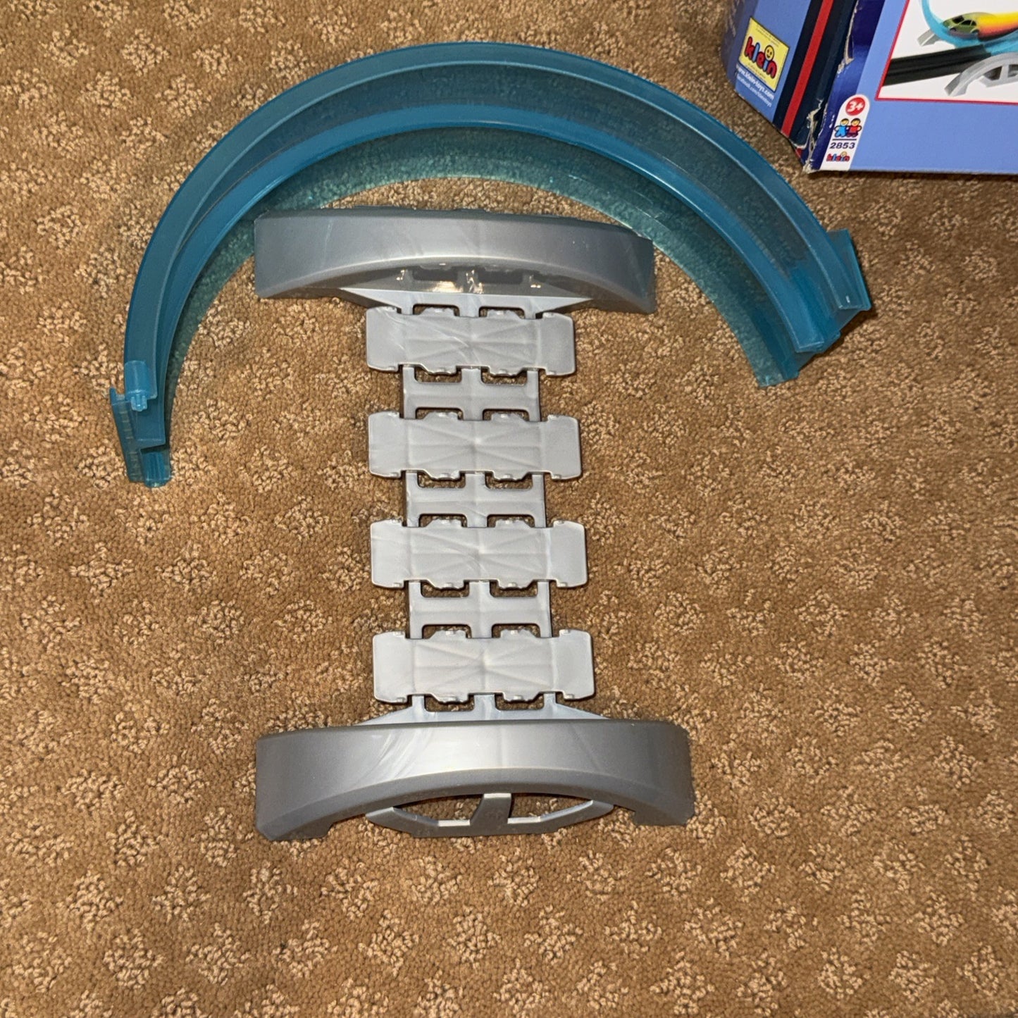 Vintage Bosch Service Looping Race Track Set Incomplete Missing 1 Loop