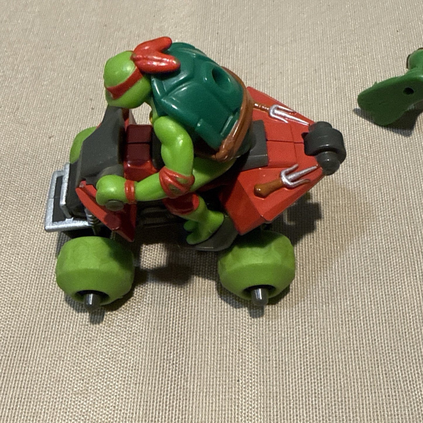TMNT Raphael Leonardo Ninja Stealth Bike Lot Playmates 1988-2003 As Is