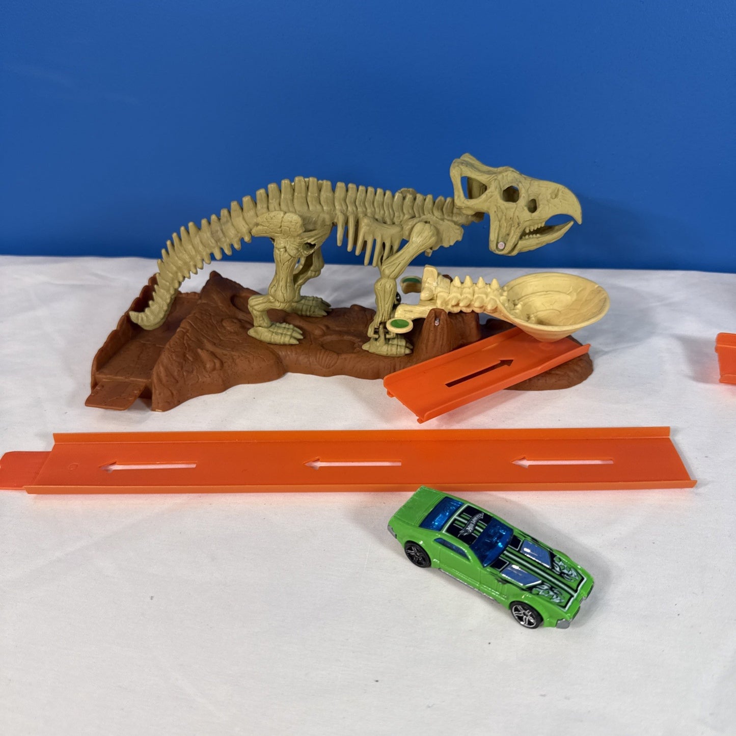 Hot Wheels Trick Tracks Tail Bash Playset Complete Instructions Ad Card Set of 2