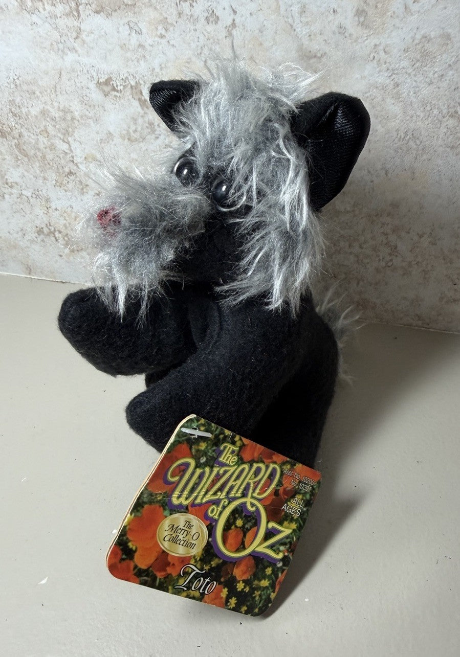 Vintage 1998 Wizard of Oz Toto The Merry-O Collection Plush Toy New with Tags