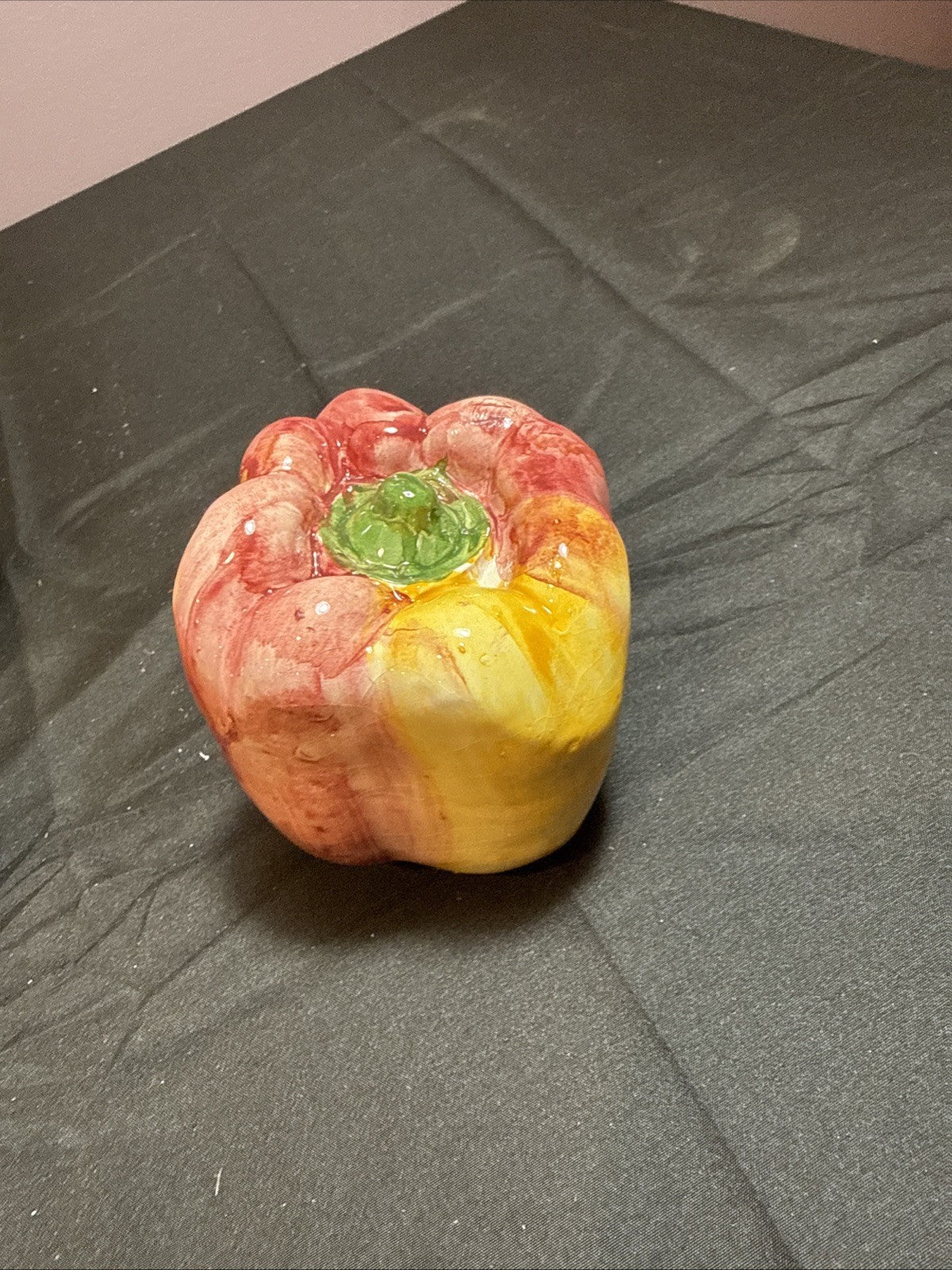 Vintage Ceramiche ABC Bassano vegetables Set Of 5, Garlic, Peppers, Cauliflower