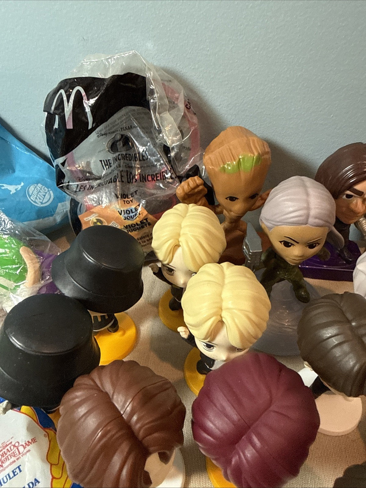 Vintage McDonalds Toys Figures Happy Meal Mixed Sealed Loose Lot of 71