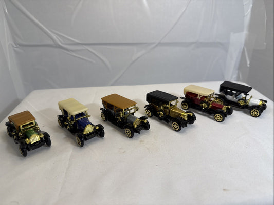 Readers Digest Classic Cars Miniature Set Collectible 1989 set of 6