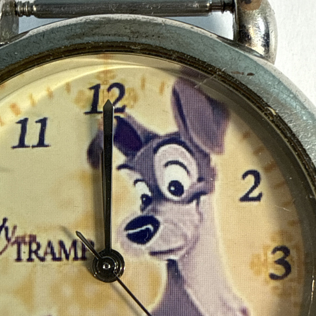 Disney Lady and the Tramp Special Edition Watch Face Works No Band Needs Battery