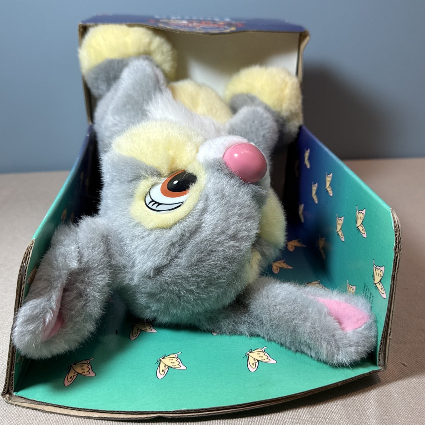 Disney Thumper Bambi Plush Rabbit Mattel New In Box Collectible Toy