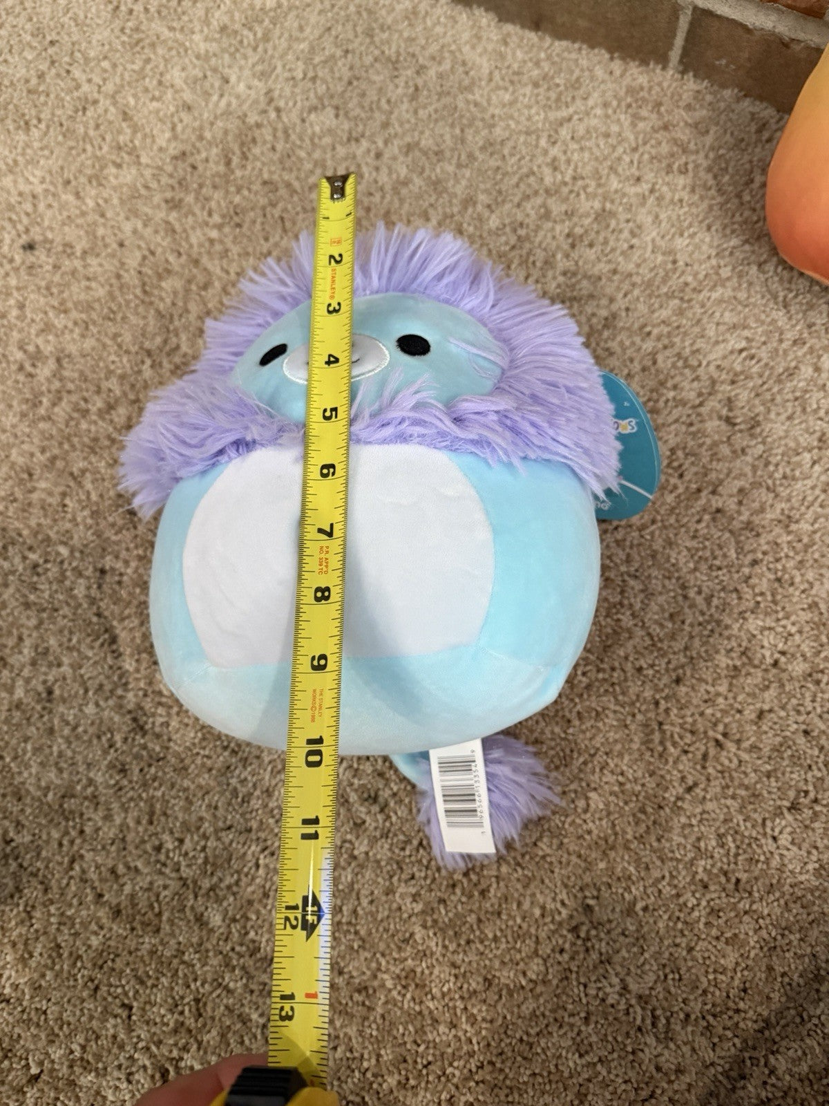 NWT Squishmallows Plush Lot 3 Luciano Lion Rhys Hamster Susan Drink 8" Kellytoy
