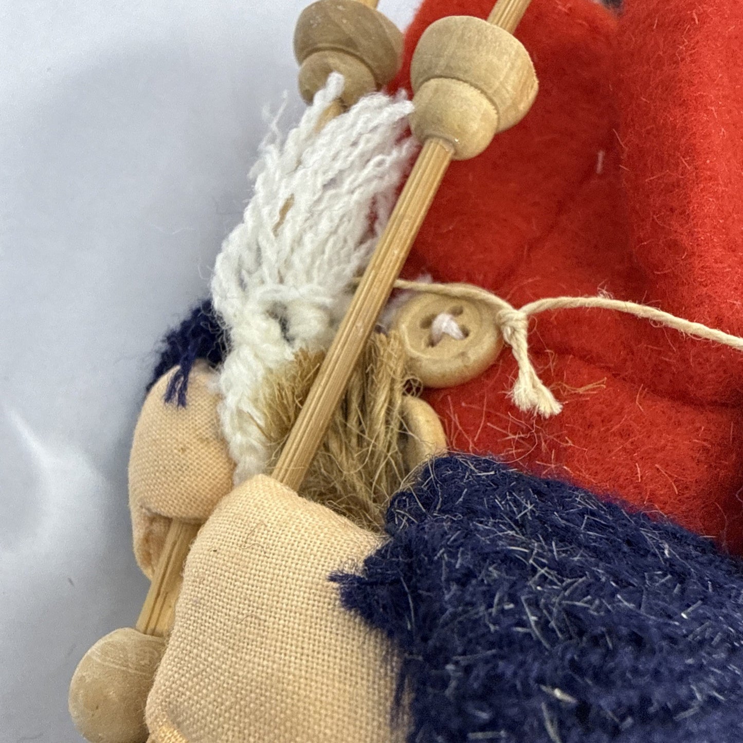 Vintage Norwegian Ski Doll Nord Traditional Winter Costume Souvenir