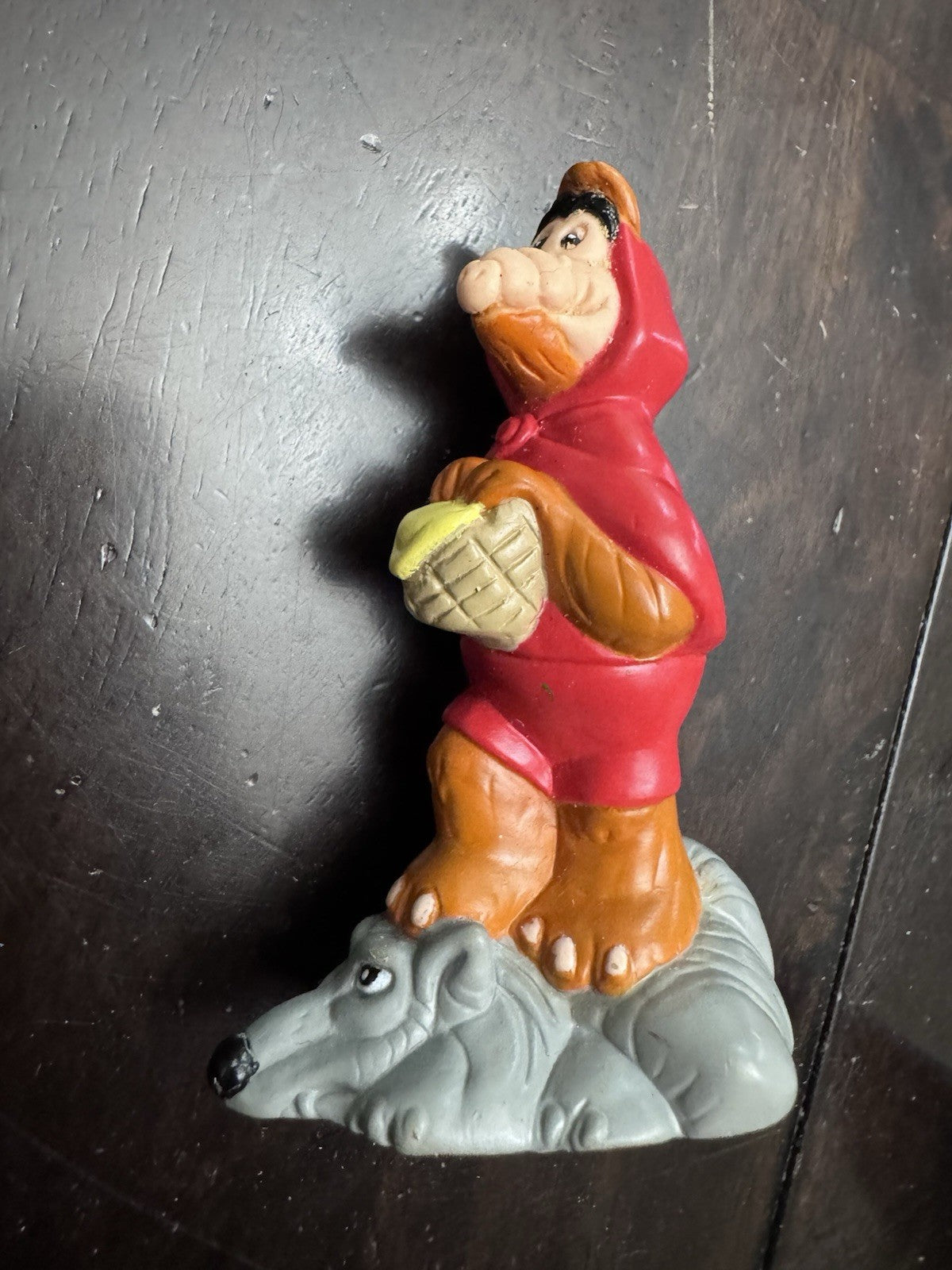 1990 Wendy's Kids Meal ALF Lot Of 4 Toys Construction Worker Knight Genie Romeo