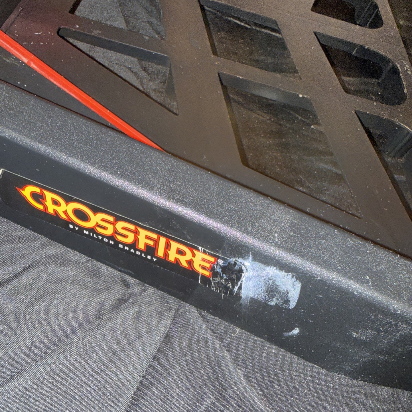VintageMilton Bradley Crossfire 1988 Board Game COMPLETE w/ Silver Ball Pellets