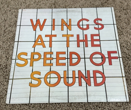 Wings At The Speed Of Sound Vinyl LP Paul McCartney Capitol 1976 Classic Rock LP