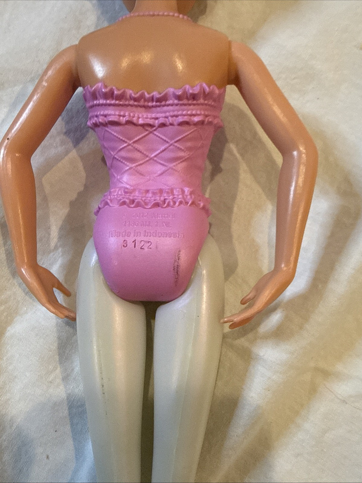 Lot of 4 Disney Princess Dolls Anna Tiana 2 Ariel With Outfits and Mermaid Tail