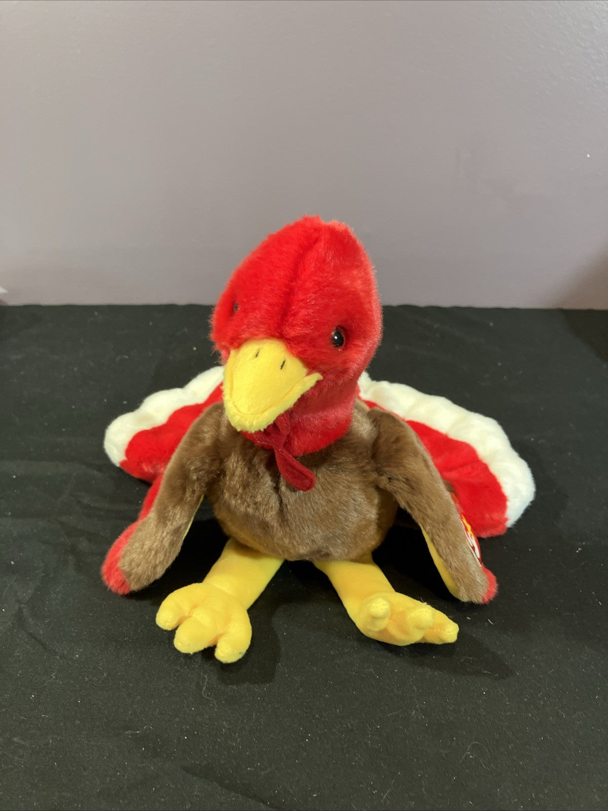 Ty Beanie Buddies Gobbles Turkey Plush MWMT 8.5"
