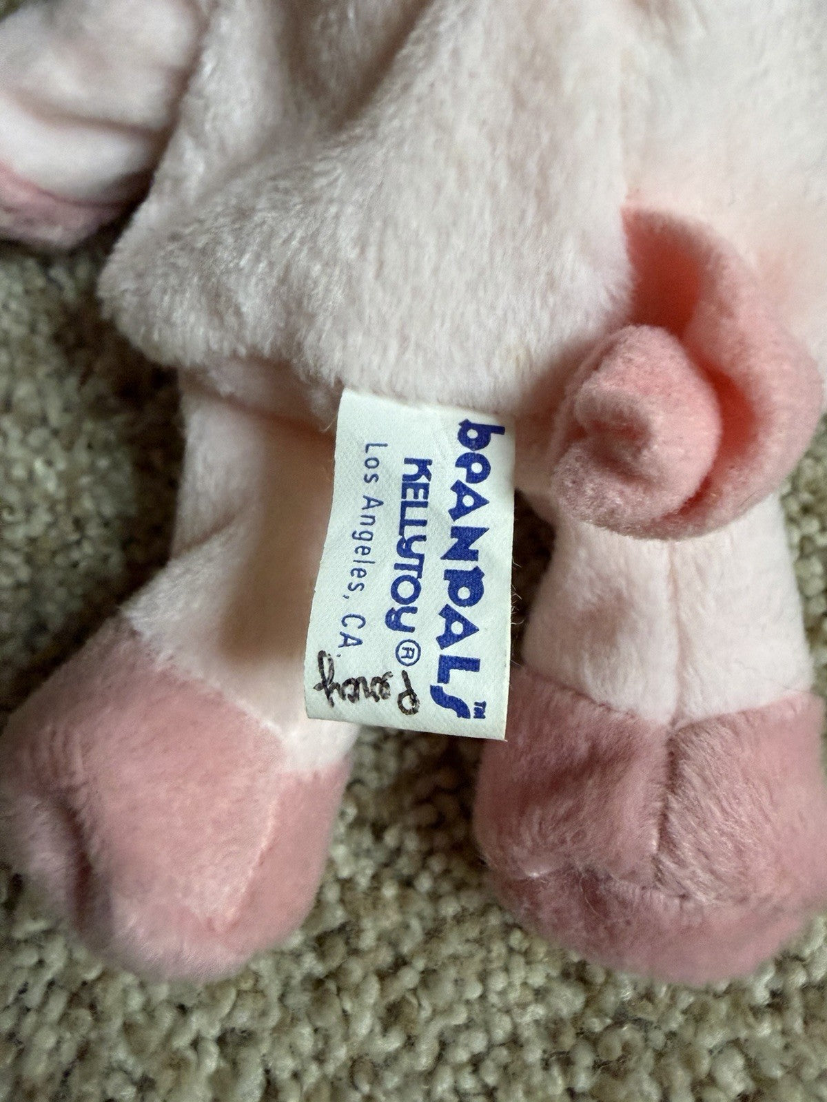 Plush Animals Lot 6 Bear Giraffe Cow Pig Kellytoy Wishpets Animal Alley Stuffed