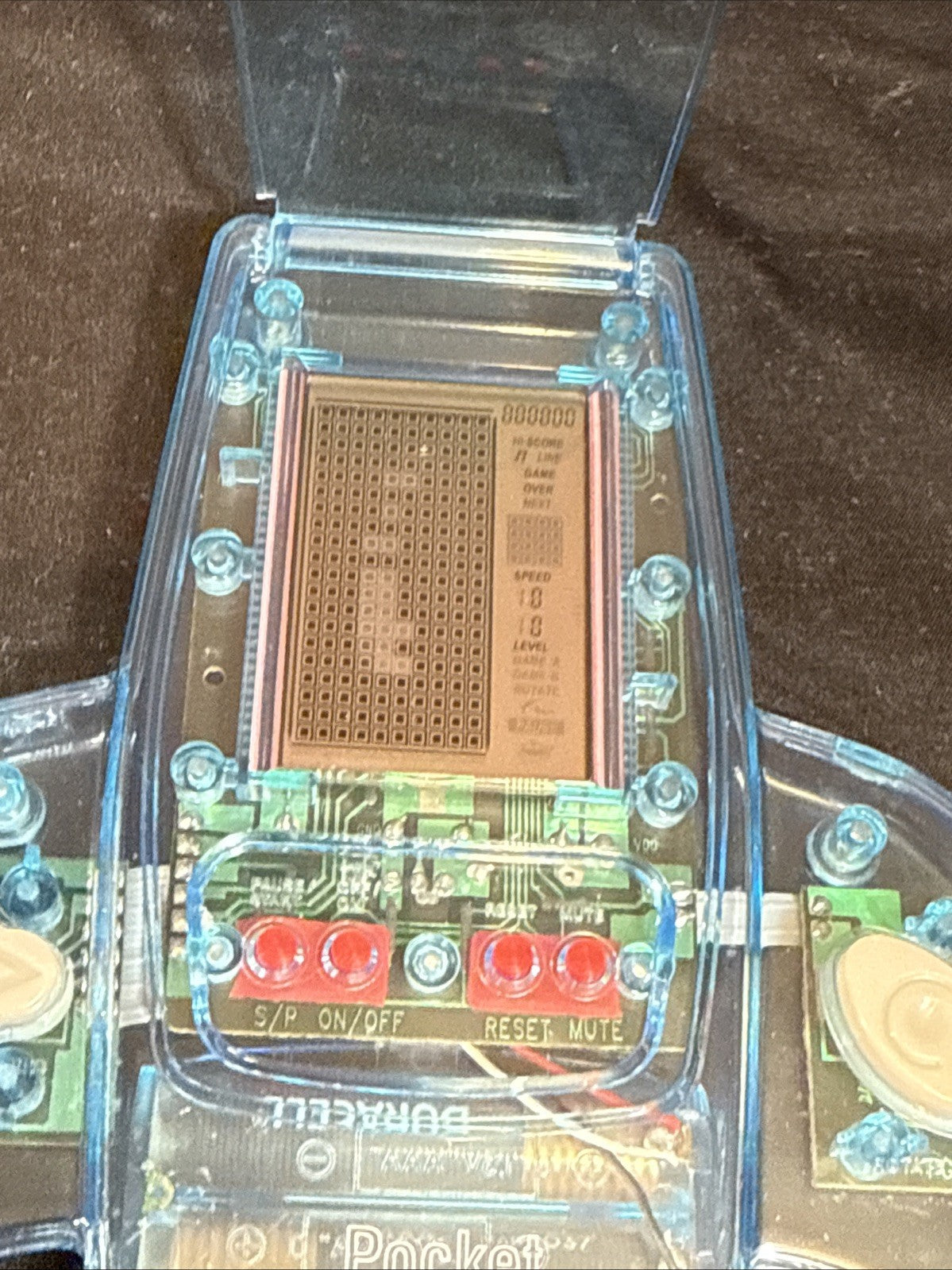 Vintage Handheld Pocket Game Player Electronic Tested Working