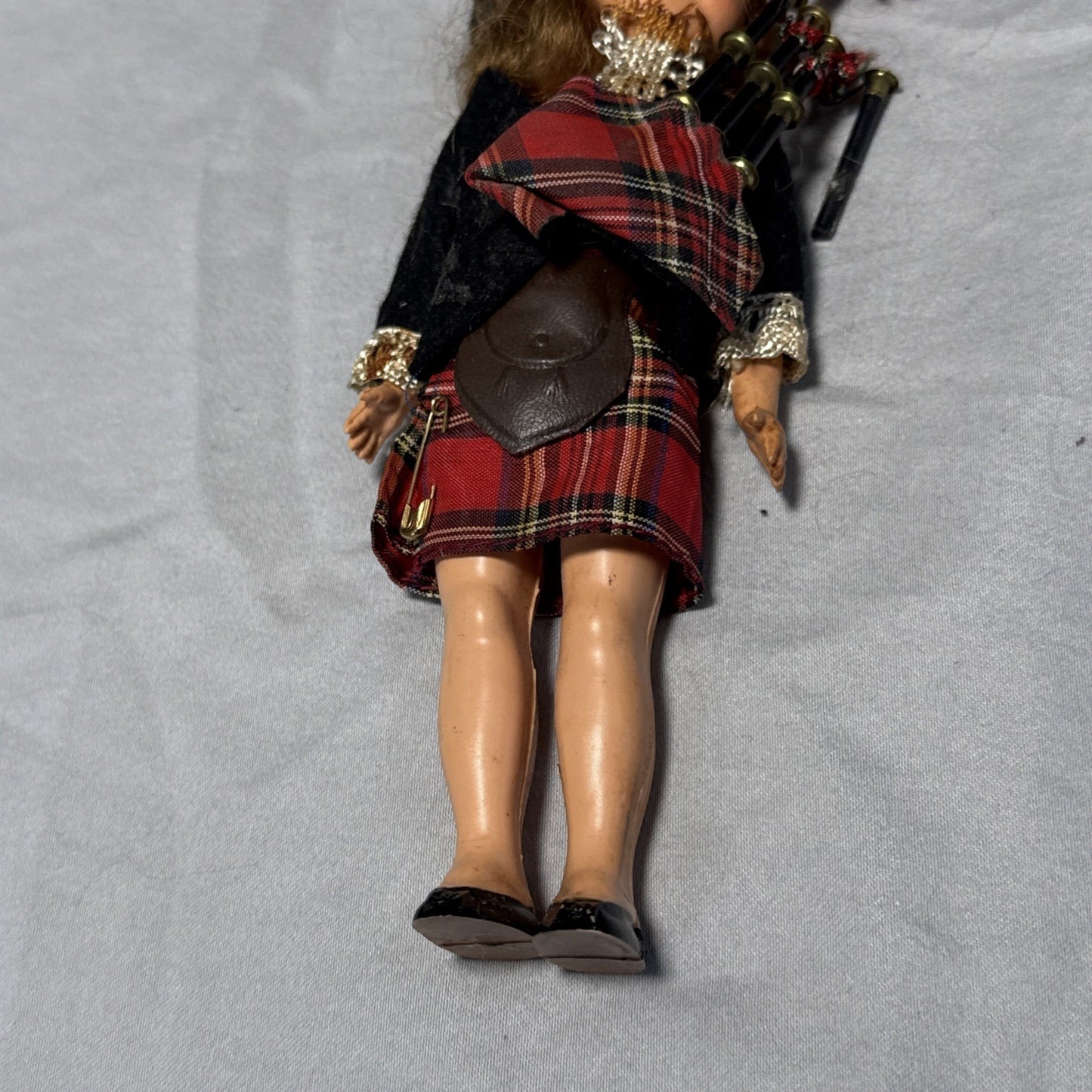Lot of 4 Vintage Scottish Dolls Bagpipe Sleepy Eye 6" 7" Lot of 4 England