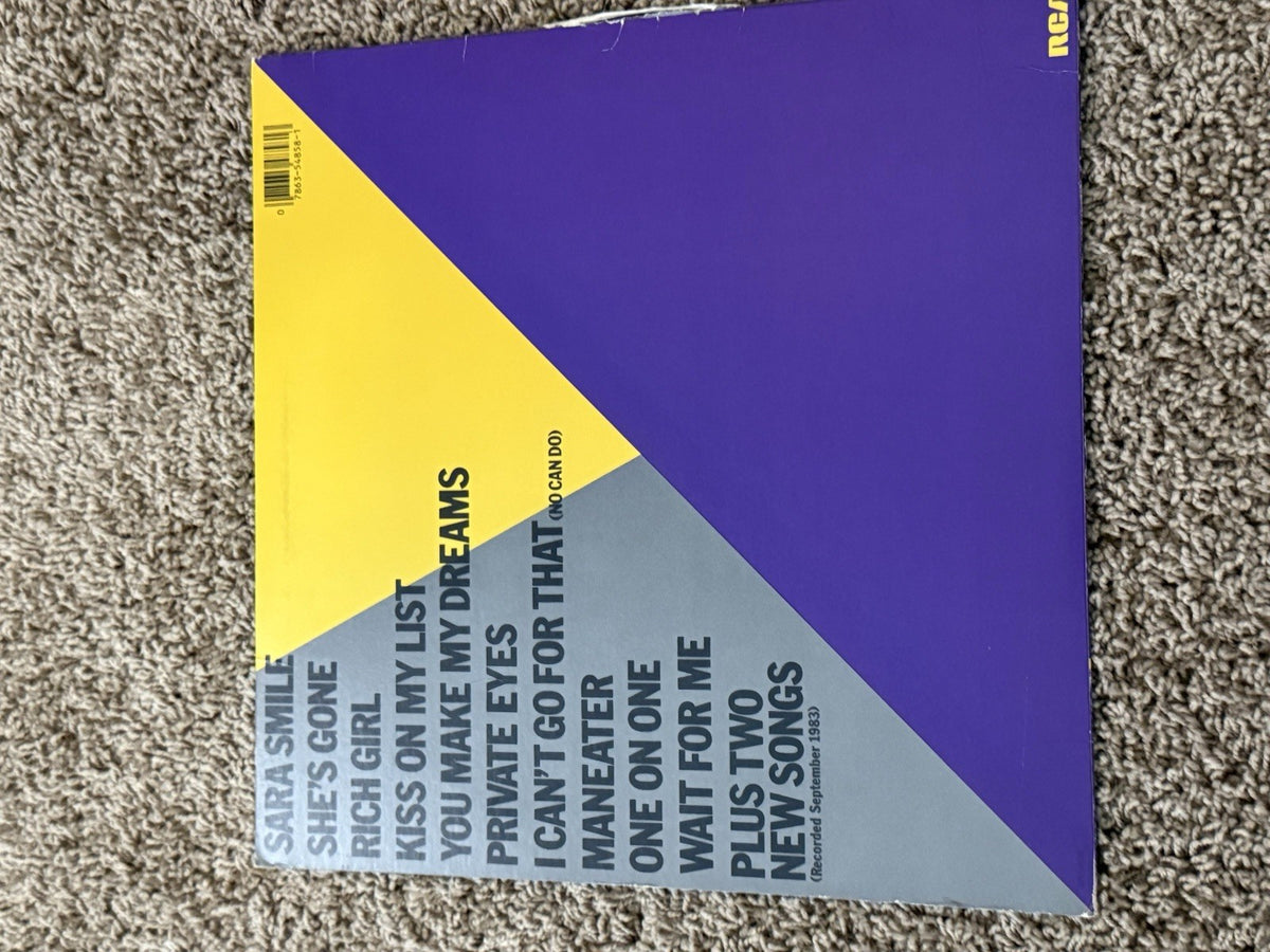 Hall Oates Vinyl LP Lot 3 Live Apollo Big Bam Boom Rock N Soul Part 1 RCA Rock