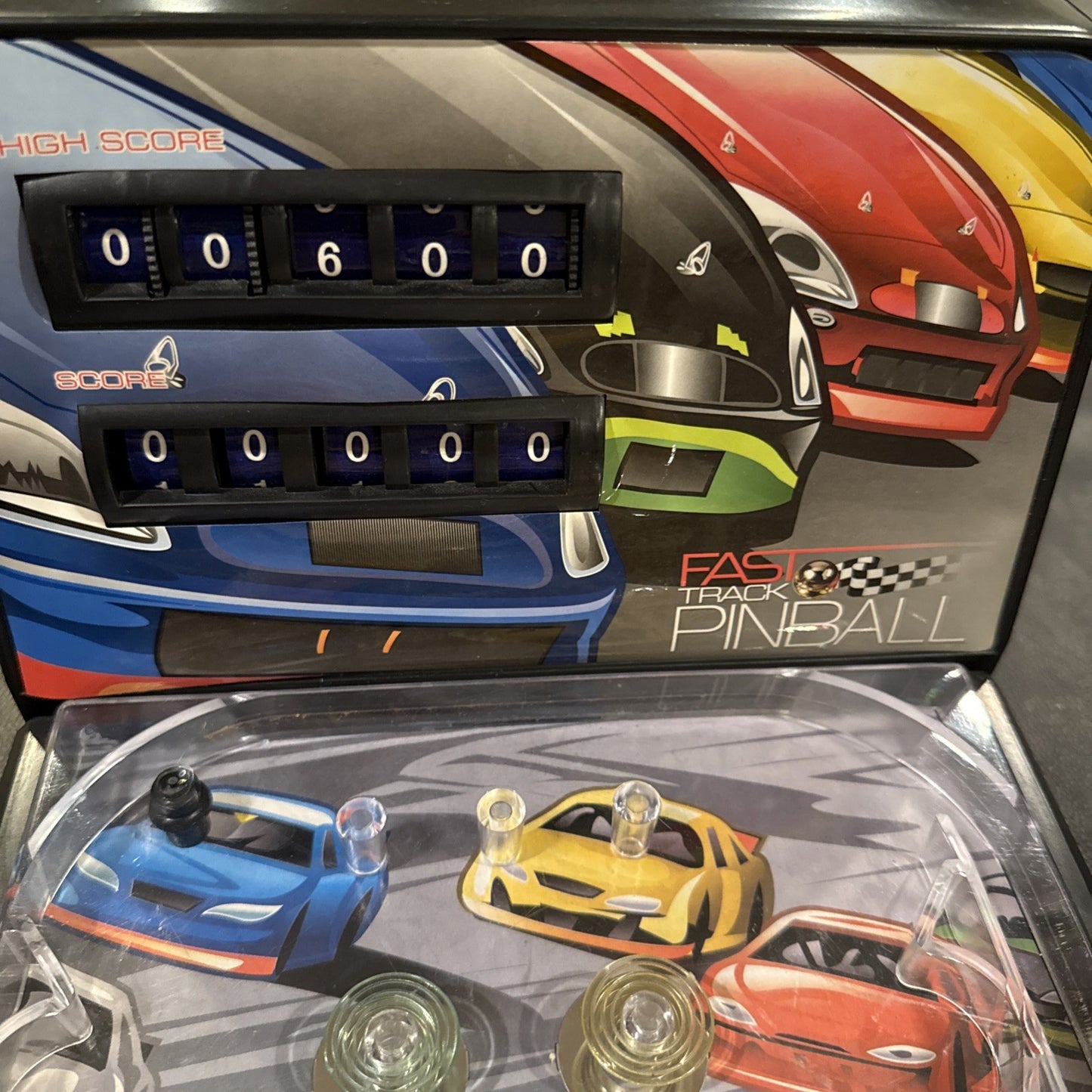 Mark Feldstein Fast Track Pinball Handheld Tabletop Game Complete Works