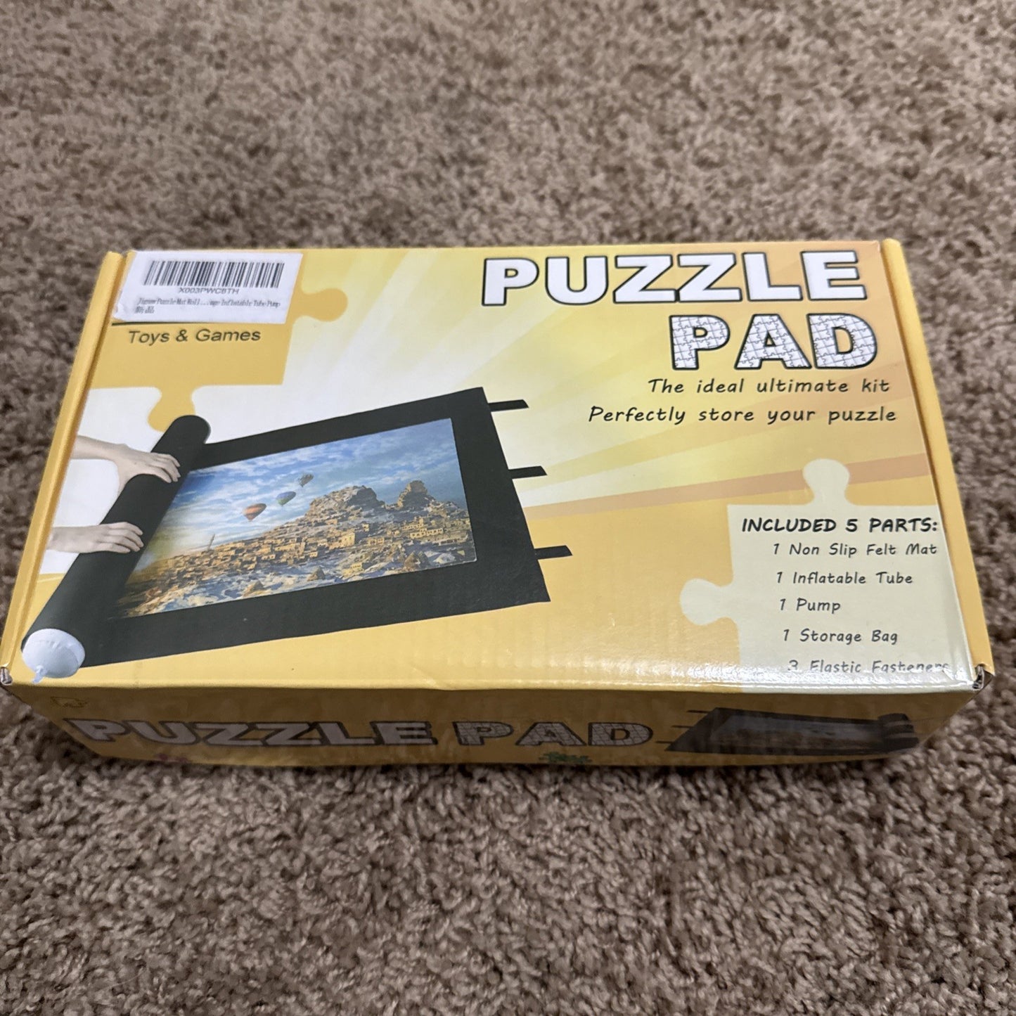 Puzzle Pad Portable Jigsaw Puzzle Mat Board Work Surface Storage Travel