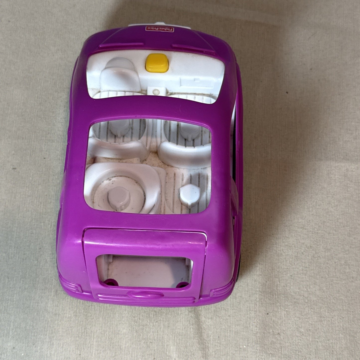 Fisher Price Little People Purple Family Van SUV with Figures and Sounds