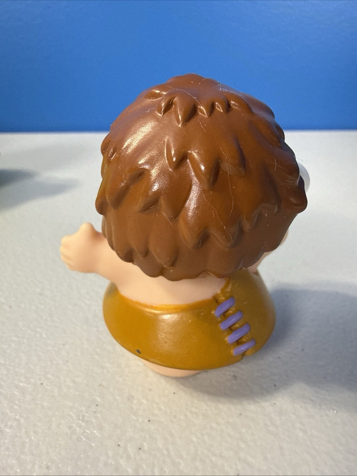 Fisher Price Little People Triceratops Dino Figure Cave Girl Incomplete No Egg