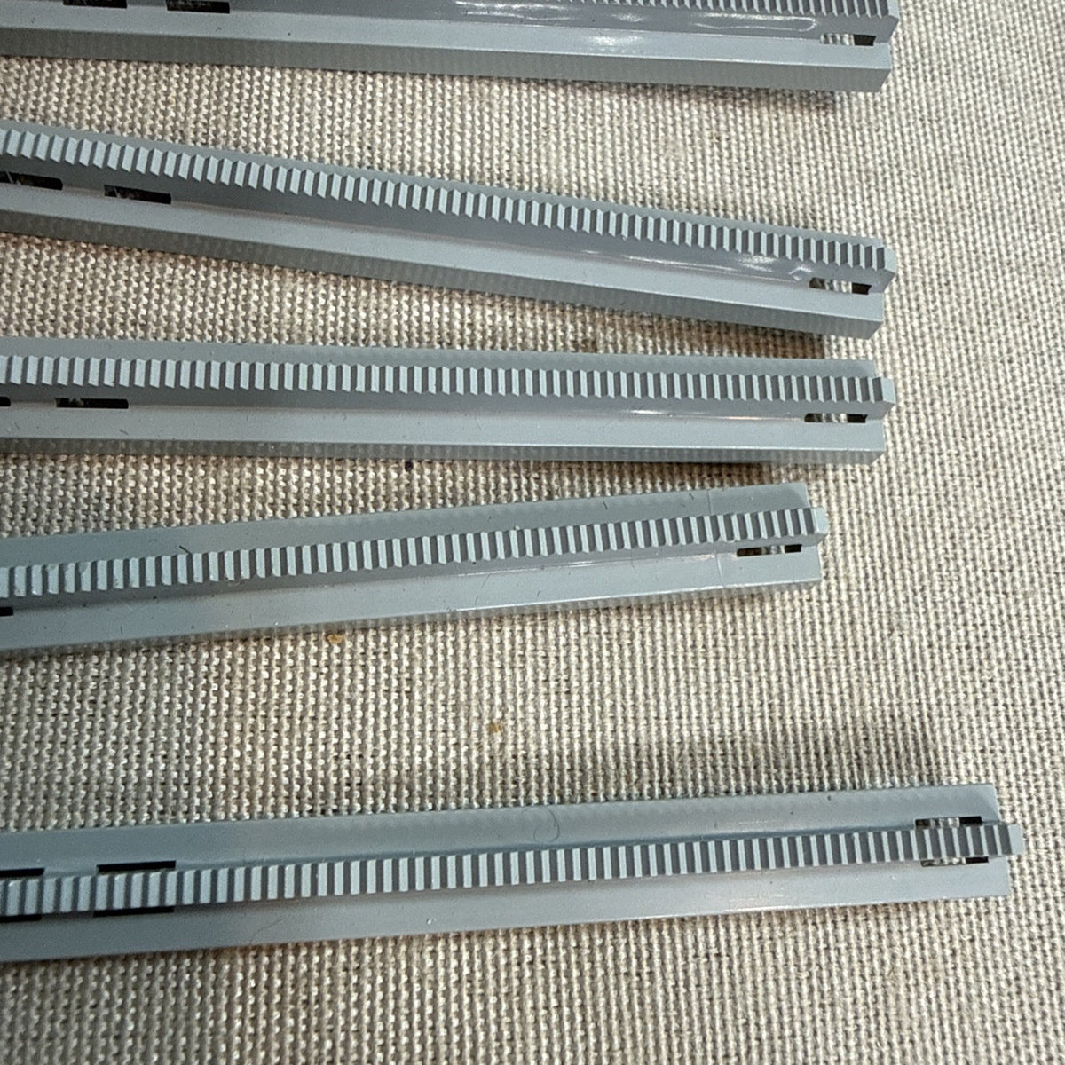 Vintage LEGO Train Track Lot 72 Pieces 4.5V Crossing Straight Curve Connectors