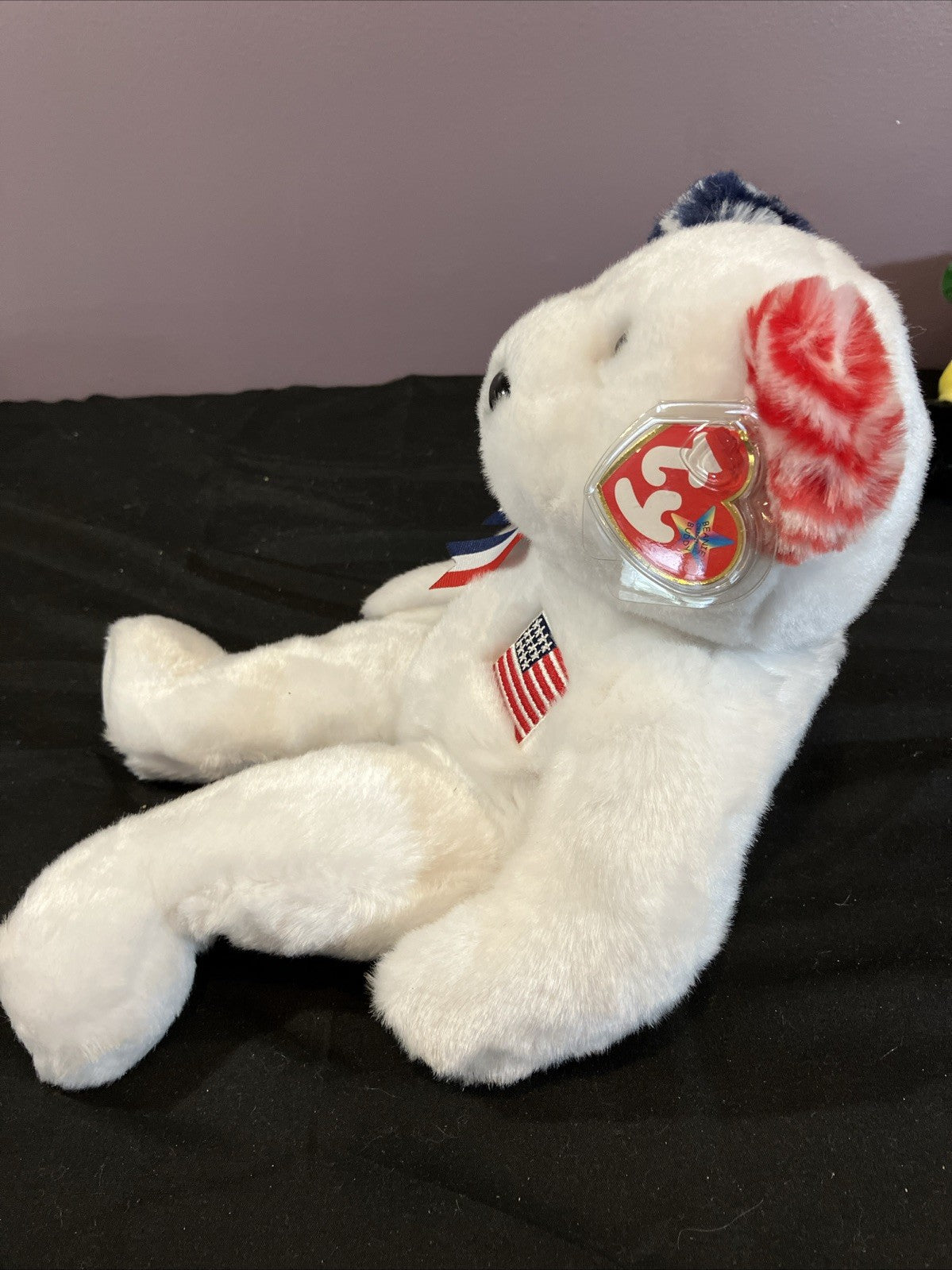 Ty Large Plush Beanie Buddy - America the White Bear