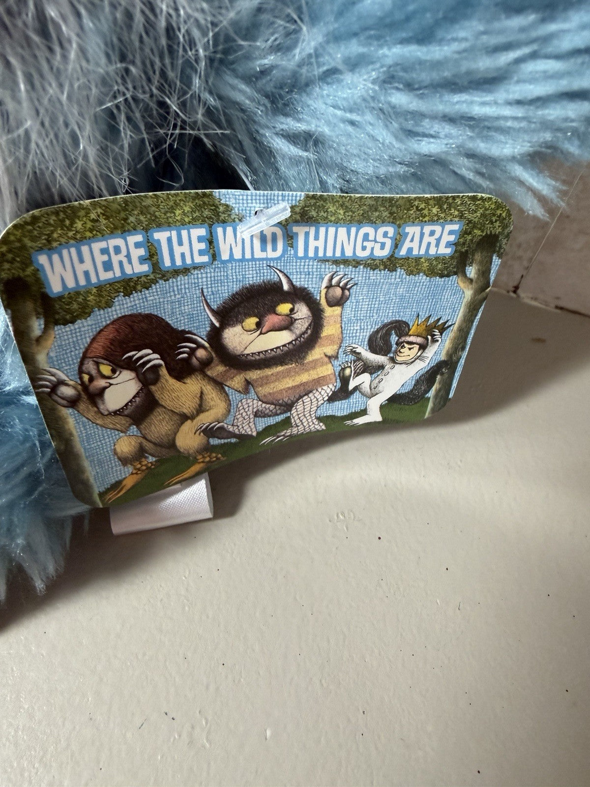 Where Wild Things Are Bernard Blue Bull Plush Crocodile Creek Maurice Sendak