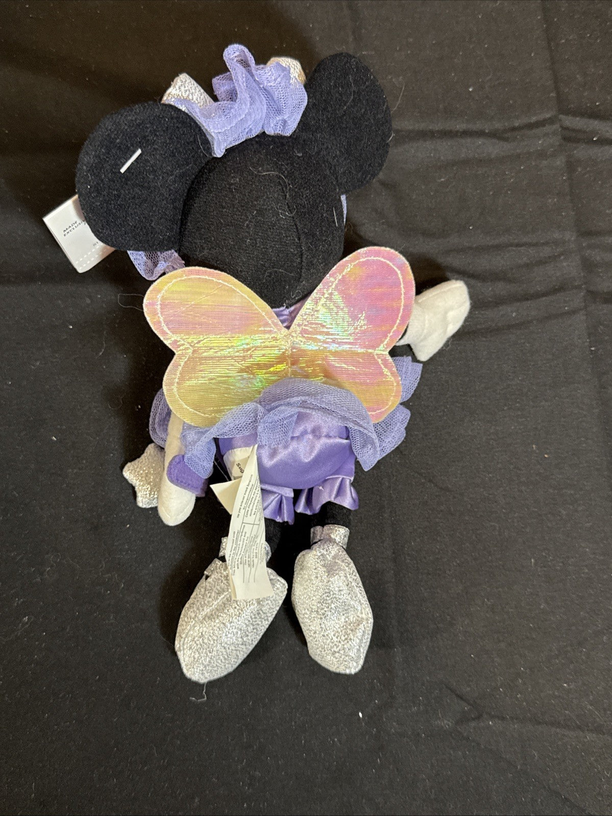 Disney Nutcracker Mickey Sugar Plum Minnie Bean Bag Plush NWT