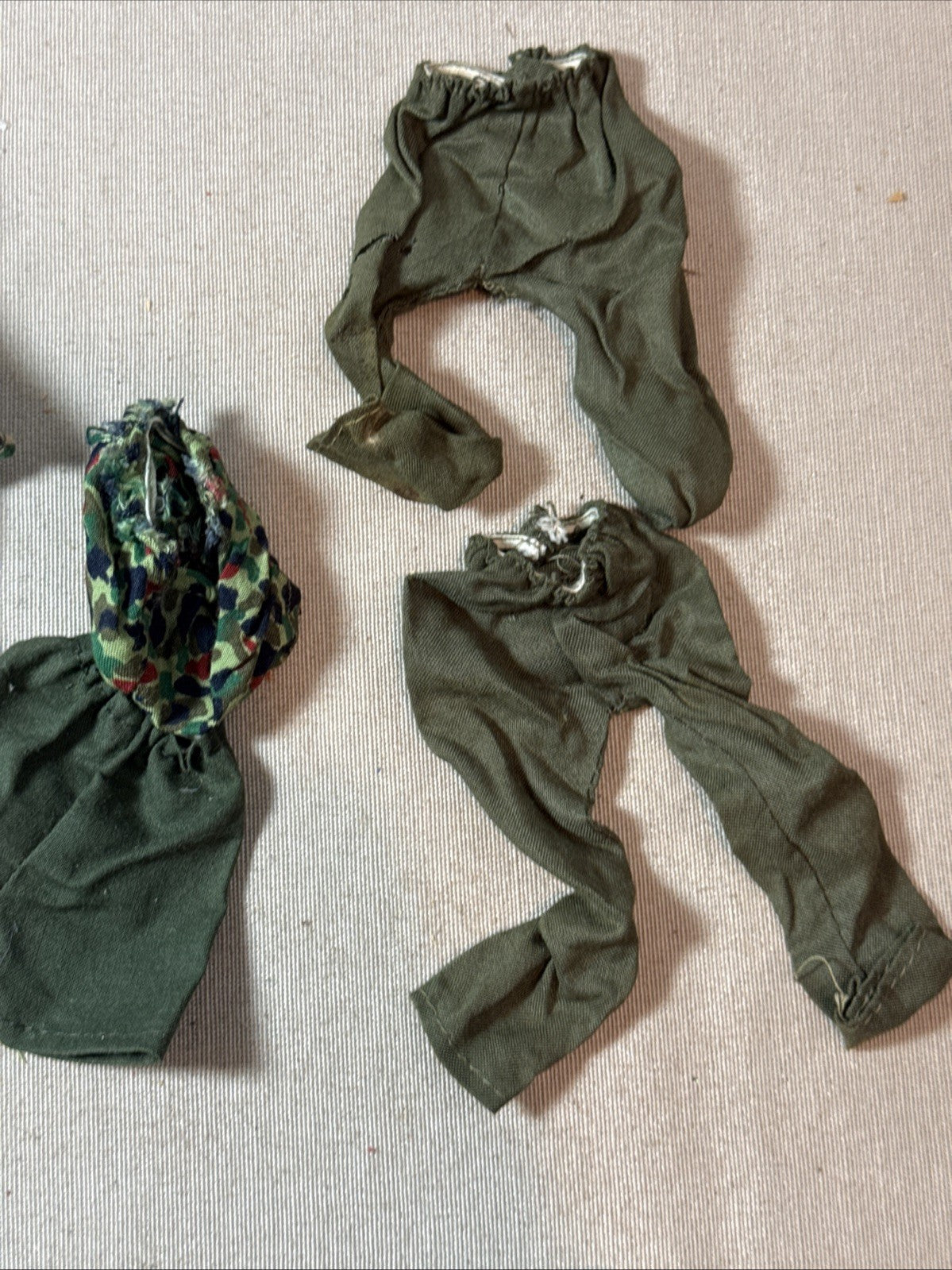Vintage GI Joe with Accessories for 12" Figures  Clothes Shoes Atomic Man Arm