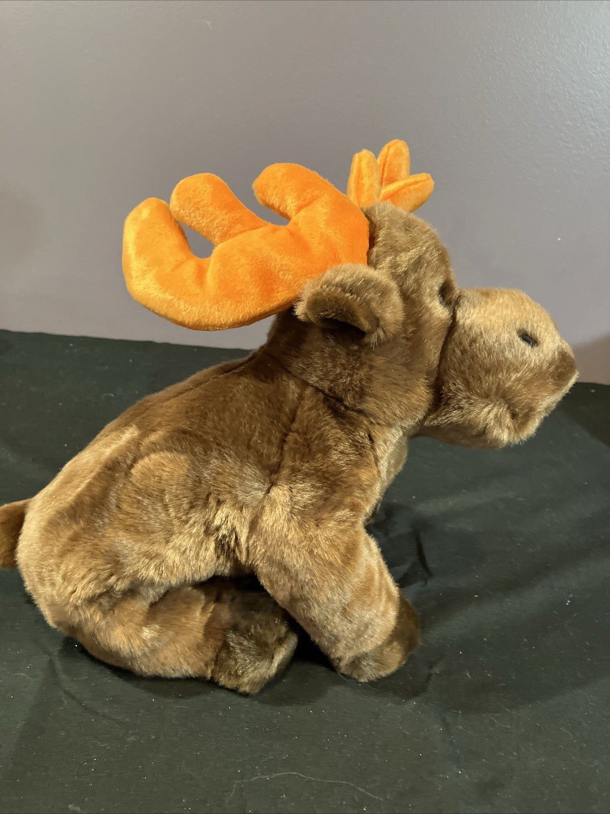 Ty Beanie Buddy Chocolate Moose Plush 1999 Vintage Stuffed Animal