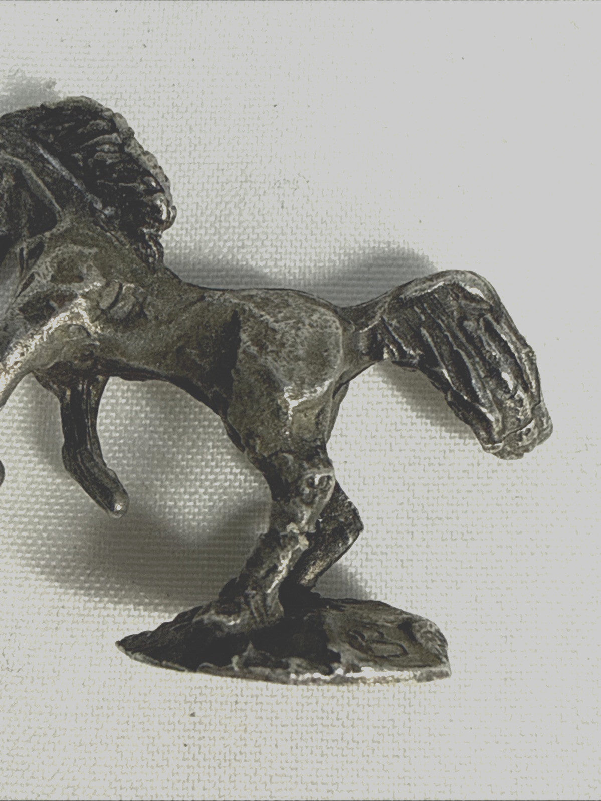 Micro Mini Pewter Model Horse Figurine 1.5 inch Must Have Horse Collectible