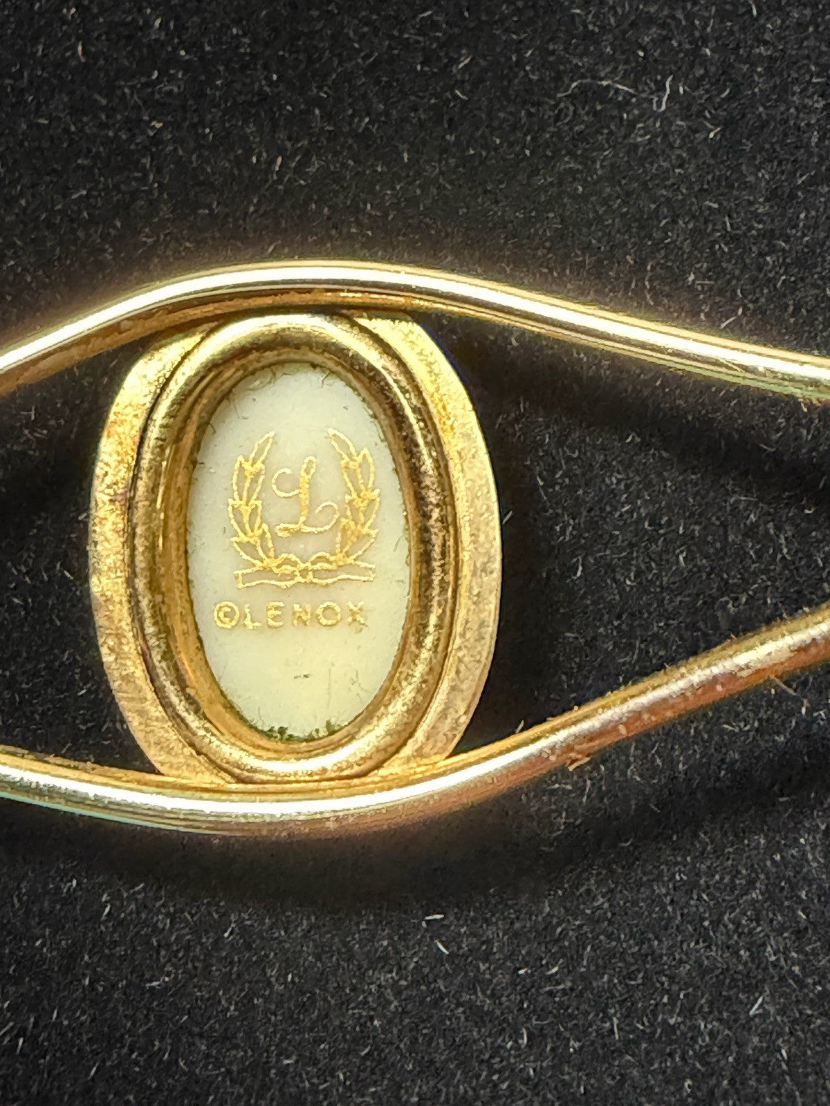 Vintage Lenox China Floral Brooch Pin Cuff Bracelet Matching Set Original Box