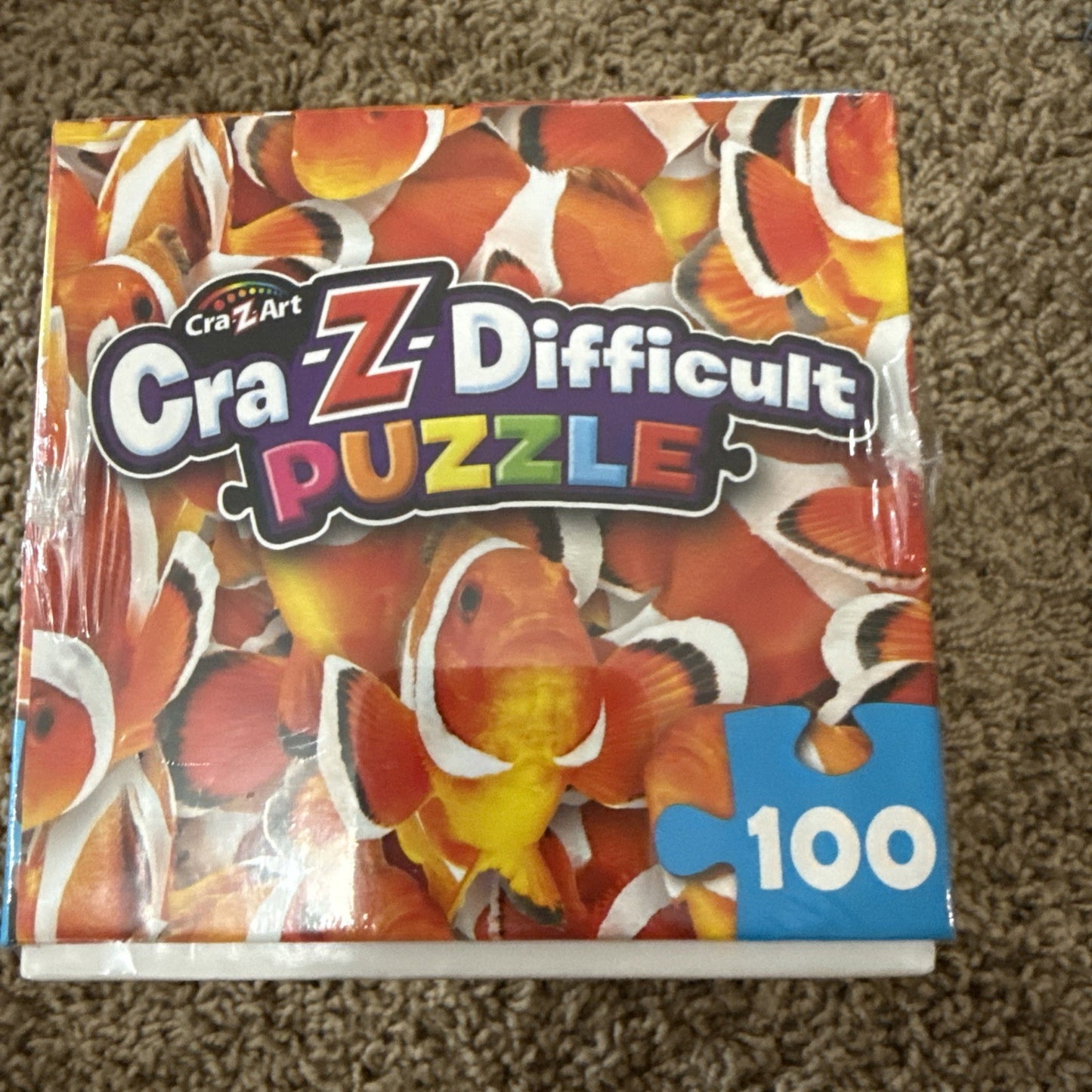 Cra-Z-Art Puzzle Bundle with Playing Cards Goldfish Pandas 100pc NEW