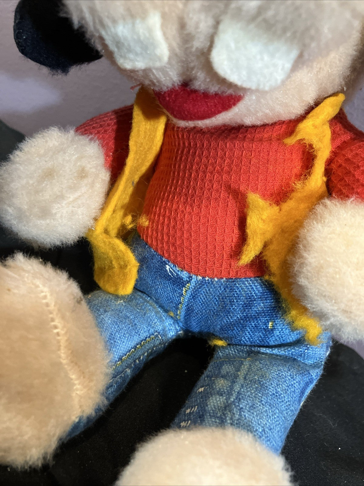 Vintage 1976 Disney Goofy Plush Knickerbocker Stuffed Doll Toy