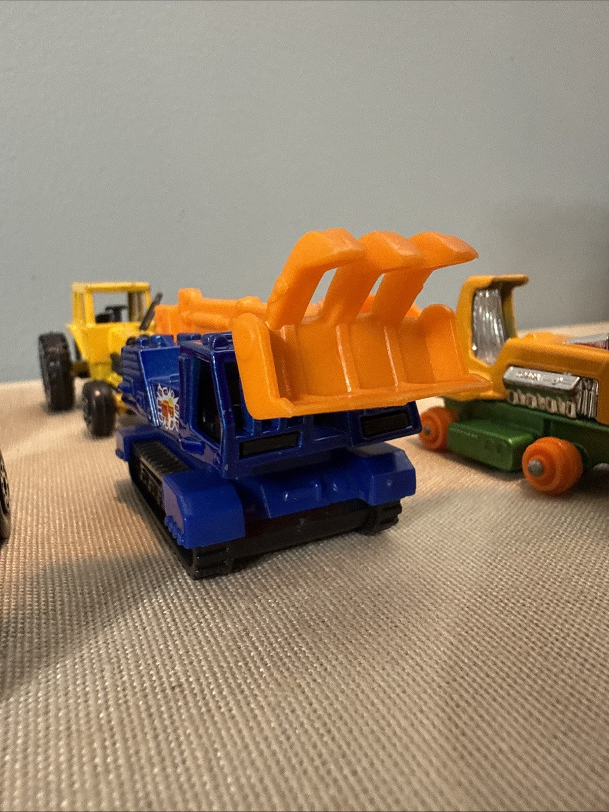 Vintage Matchbox Lesney Superfast Construction Lot Rod Roller Tractor Forklift⁠