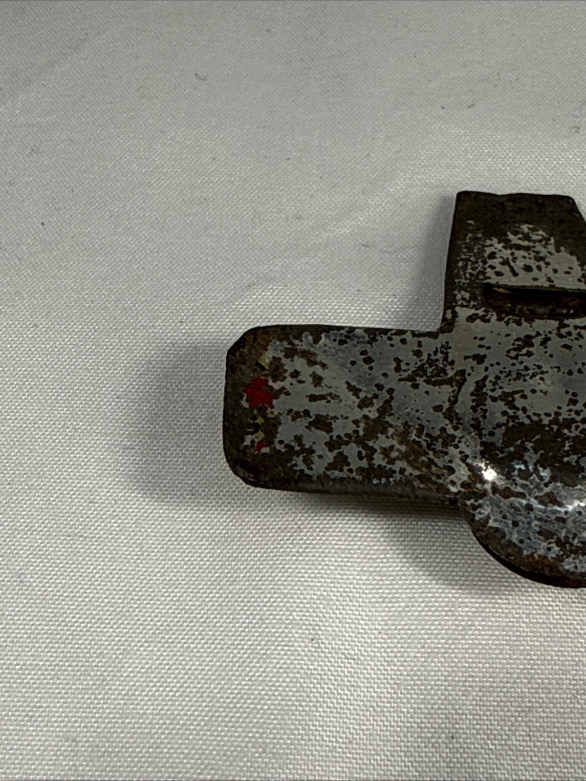 Antique Tin Litho WWII Toy Airplane Whistle 2 Inch