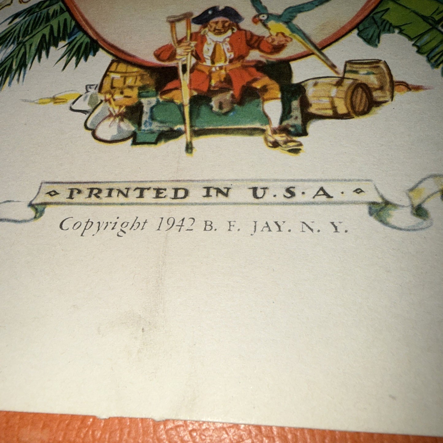 Vintage Tony Sargs Treasure Book 1942 First Edition McGraw Hill Rare PLEASE READ