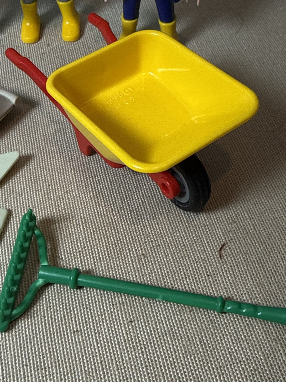 Playmobil Construction Site Figure Lot Scaffold Tools Painter Accessories