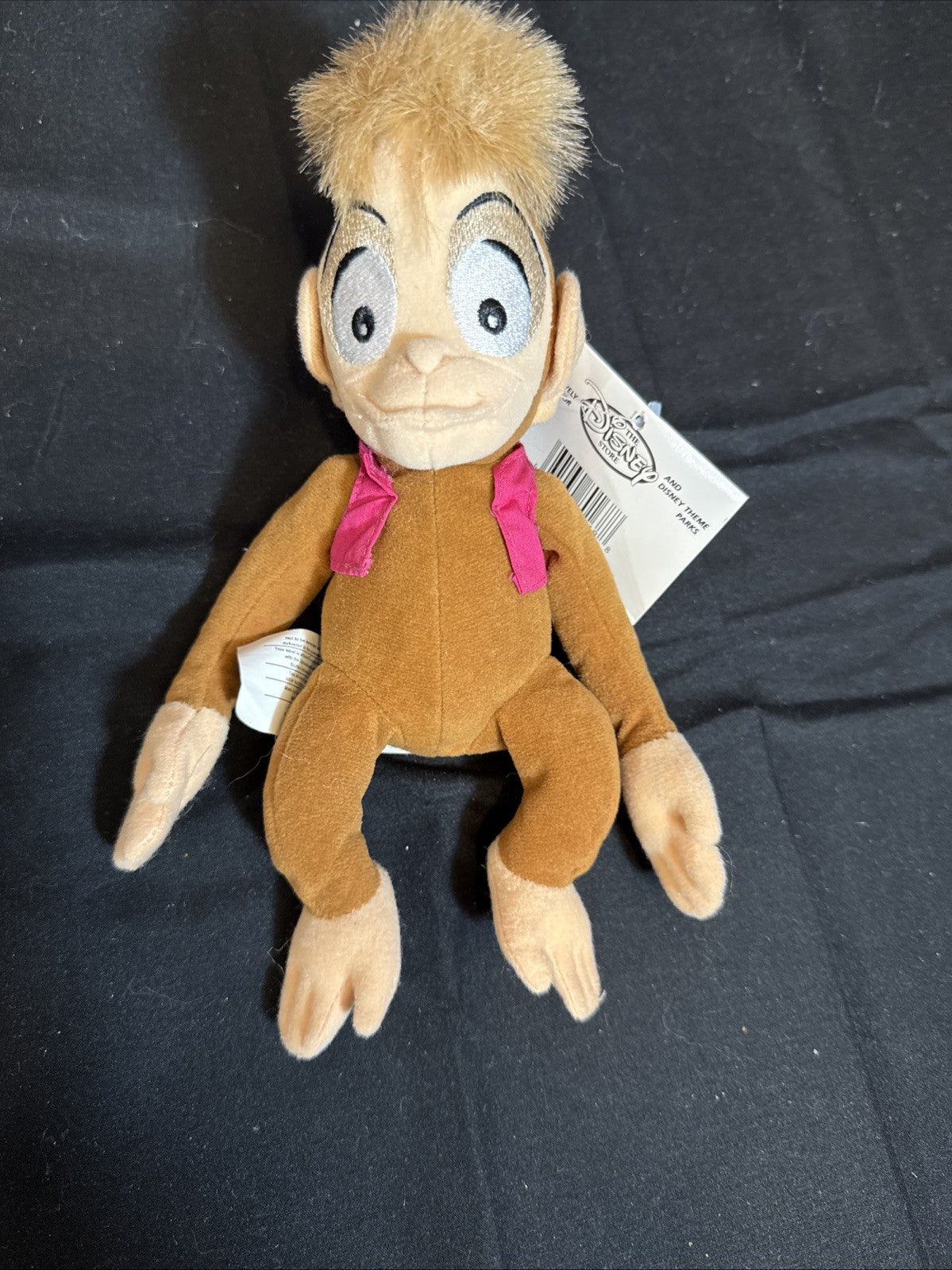 Disney Bean Bag Aladdin Plush ABU  & JAFAR