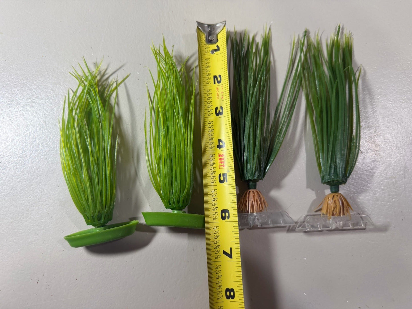 Artificial Aquarium Plants Lot Mixed Colors Sizes Plastic Fish Tank Greenery