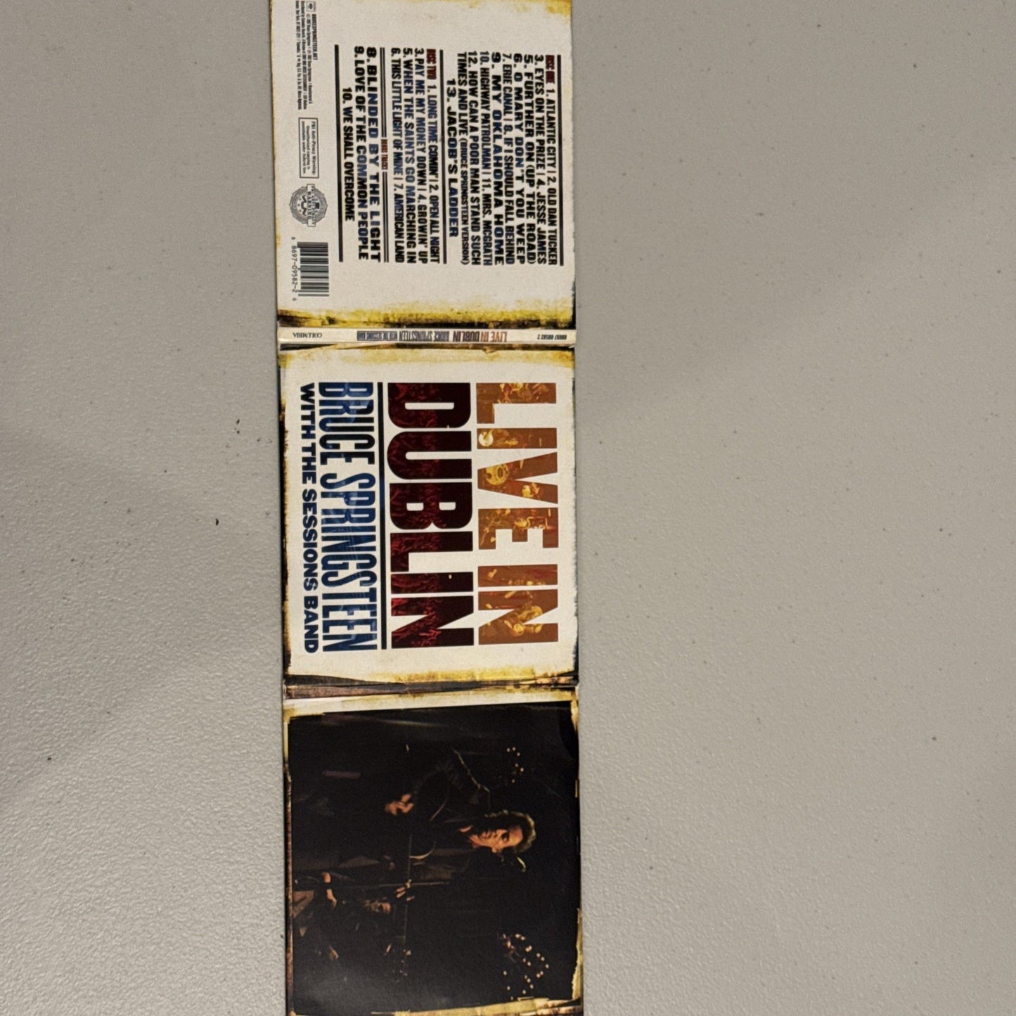Live in Dublin [Digipak] by The Sessions Band/Bruce Springsteen (CD, Jun-2007, 2