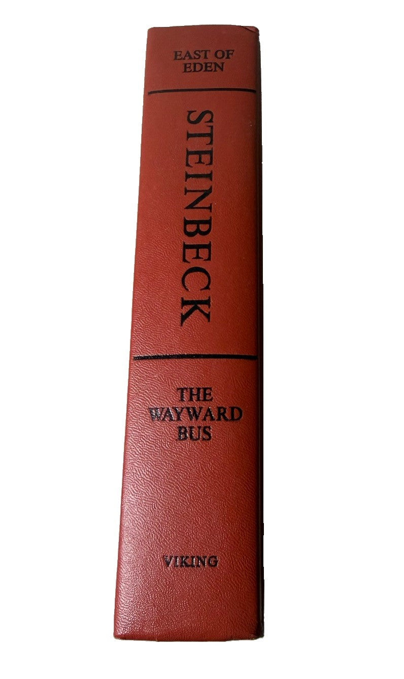 East of Eden Wayward Bus John Steinbeck Viking Press 2 in 1 Hardcover Book 1952