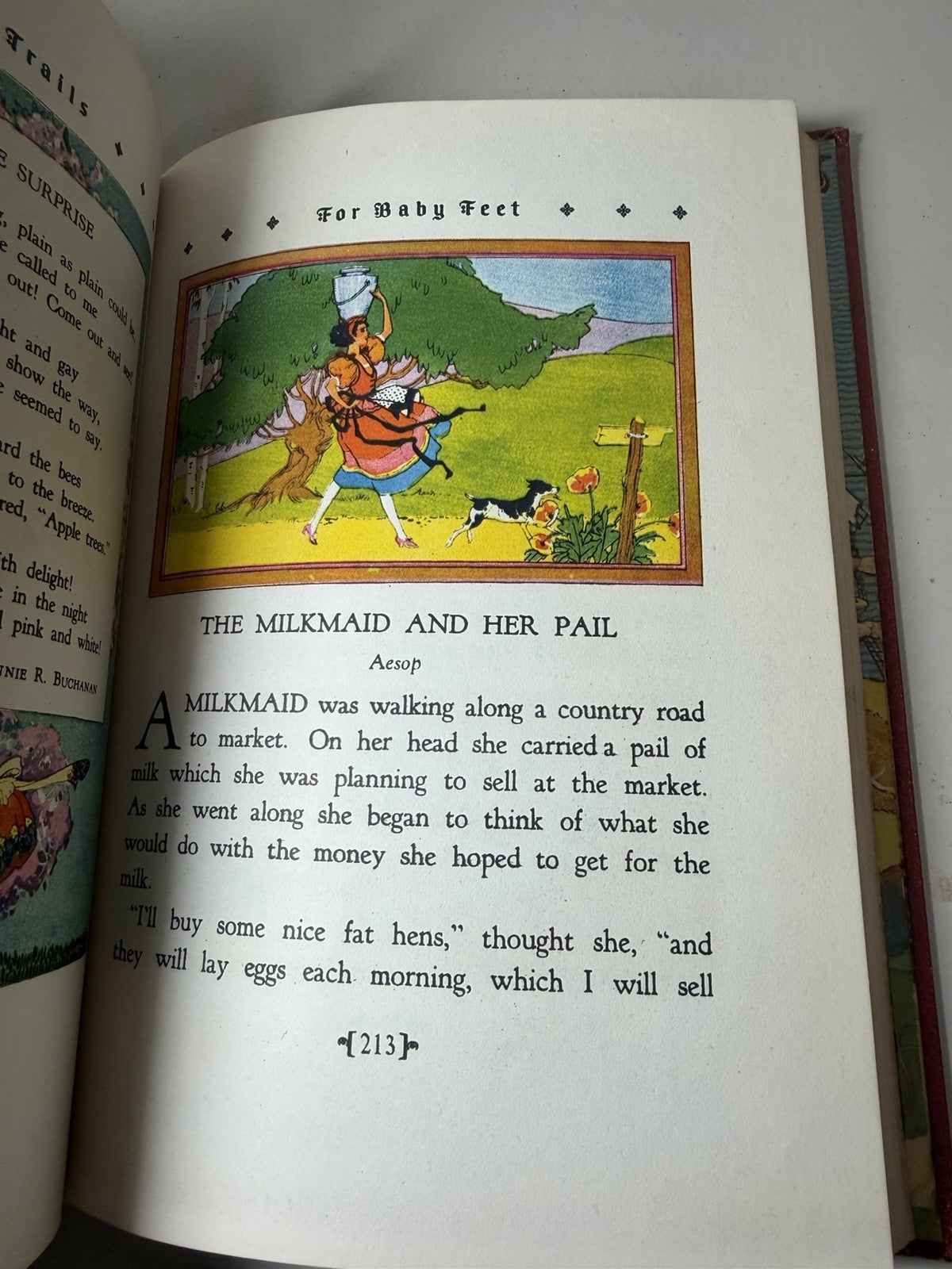 Vintage Book Trails for Baby Feet 1946 Child Development Hardcover Illustrated