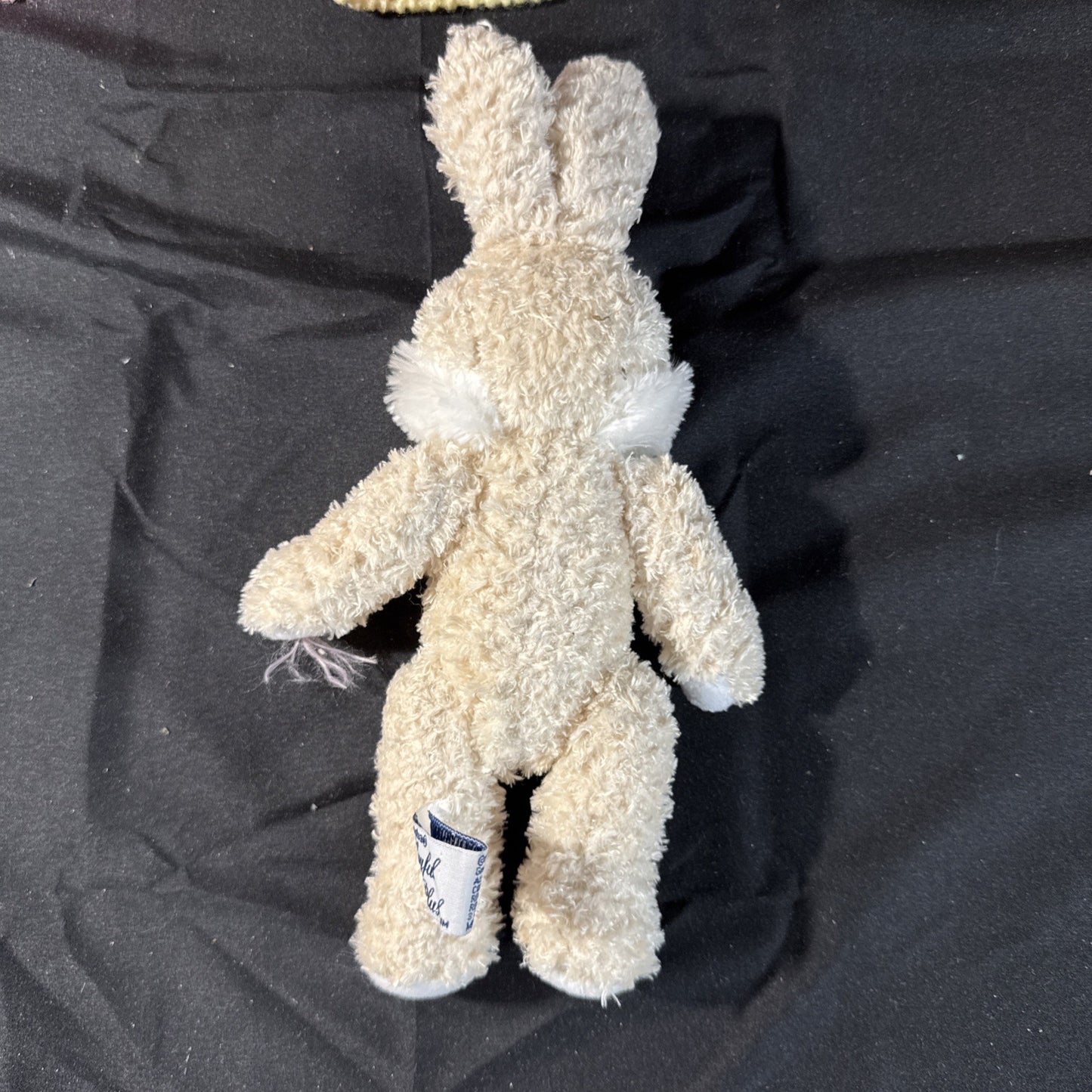 Vintage Chrisha Plush Rabbits Cow Pig Sheep 1999 Toys Lot 5 with Sweaters